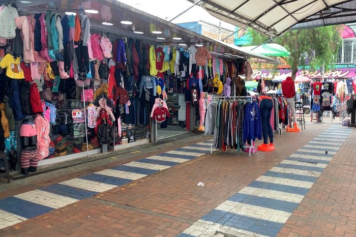 Imagen del Centro Internacional de Comercio Mayorista, en el sector de San Victorino